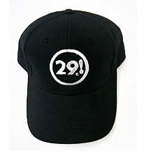29! branded logo black cap