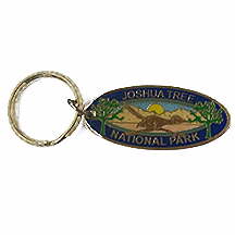 Joshua Tree National Park roadrunner key chain