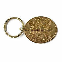 Gold Oasis of Murals key chain
