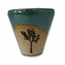Joshua Tree shot glass
