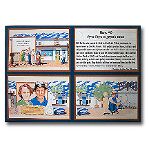 Postcard mural #19 Good times at Smith's Ranch