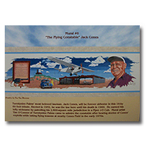 Oasis of Murals #6 The flying constable Jack Cones